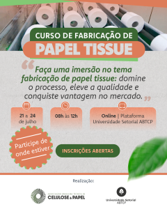 FABRICAÇÃO DE PAPEL TISSUE